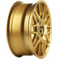 7x17 ET45 - LK4/100 ML67.2 CMS C25 complete gold gloss