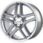 8x19 ET48 - LK5/112 ML66.5 CMS C26 racing silver