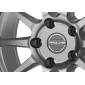 8x18 ET40 - LK5/112 ML66.5 Proline UX100 grey rim polished