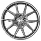 10.5x19 ET62 - LK5/130 ML71.5 Brock B40 ferric-grey matt-lackiert