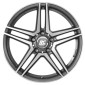 8.5x19 ET62 - LK5/112 ML66.6 RC-Design RCD17 himalaya-grey front-poliert