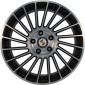8.5x20 ET38 - LK5/114.3 ML78.1 Etabeta Venti-R black matt polish