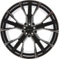 10.5x21 ET43 - LK5/112 ML66.6 GMP Gunner black diamond