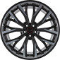 10x20 ET20 - LK5/112 ML66.6 Momo RF02 black matt polish