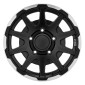 5.5x16 ET0 - LK5/139.7 ML108.3 Sparco Dakar matt black lip polished