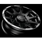 5.5x16 ET0 - LK5/139.7 ML108.3 Sparco Dakar matt black lip polished