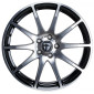 8x18 ET45 - LK5/114.3 ML72.6 Tomason TN1 black polished