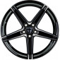 8x18 ET35 - LK5/100 ML63.4 Tomason TN20 black polished