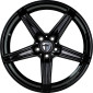 8x18 ET45 - LK5/114.3 ML72.6 Tomason TN20 black painted