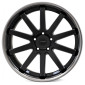 10x20 ET32 - LK5/112 ML73.1 Corspeed Deville Inox mattblack PureSport gefräst - DS15