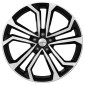 6.5x16 ET22 - LK5/112 ML66.6 Dezent TA black polished