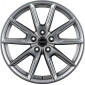 8x18 ET48 - LK5/114.3 ML72.5 Borbet LX18 grey glossy