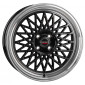 8x18 ET45 - LK5/112 ML66.5 Borbet B black rim polished