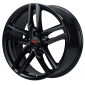 7.5x17 ET52.5 - LK5/108 ML63.4 Alutec Ikenu diamant-schwarz