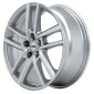 6x16 ET43 - LK5/112 ML57.1 Rial Astorga polar-silber