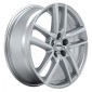 7x17 ET50 - LK5/108 ML63.4 Rial Astorga polar-silber
