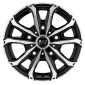 7x17 ET55 - LK5/160 ML65.1 MSW MSW 48 Van gloss black full polished