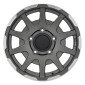 5.5x16 ET0 - LK5/139.7 ML108.3 Sparco Dakar matt dark graphite lip polished