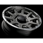 5.5x16 ET0 - LK5/139.7 ML108.3 Sparco Dakar matt dark graphite lip polished