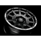 7.5x17 ET30 - LK5/120 ML65.06 Sparco Dakar matt black lip polished + rivets