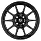 7x17 ET37 - LK4/100 ML63.3 Sparco FF1 gloss black
