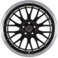 8.5x19 ET25 - LK5/112 ML78.1 Etabeta Unit black shiny lip polished