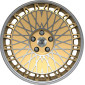 8.5x19 ET45 - LK5/112 ML73.06 Etabeta EB40 gold matt lip face