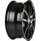 6.5x16 ET47 - LK5/100 ML57.1 CMS C30 complete black gloss