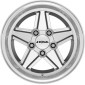 7x15 ET17 - LK5/120 ML82 Ronal R9 silber-hornkopiert