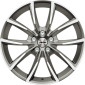 9x21 ET45 - LK5/114.3 ML70 Autec Typ AS - Astana titansilber poliert