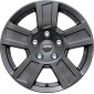 6x15 ET30 - LK5/112 ML66.6 Autec Typ TG - Tigris graphit lackiert