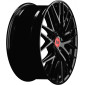 7.5x17 ET45 - LK5/114.3 ML72.6 MAM RS4 black painted