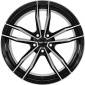 9.5x20 ET45 - LK5/120 ML72.6 GMP Swan black diamond