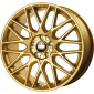 7.5x18 ET54 - LK5/112 ML66.5 CMS C25 complete gold gloss
