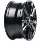 6x16 ET48 - LK5/112 ML57.1 CMS C27 complete black gloss