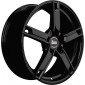 6.5x16 ET38 - LK5/100 ML63.4 MAM W4 black painted
