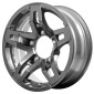 5.5x15 ET5 - LK5/139.7 ML108.3 RC-Design RC33X titan-metallic lackiert