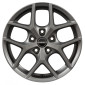 6.5x16 ET43 - LK5/100 ML57.1 Borbet Y titan matt bis 18-Zoll