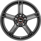 7x17 ET48 - LK5/112 ML66.6 MAM W4 matt grey