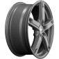 7x17 ET48 - LK5/112 ML66.6 MAM W4 matt grey