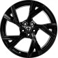 9x20 ET33 - LK5/112 ML66.6 Tomason AR1 black painted