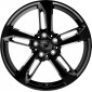 8.5x19 ET30 - LK5/112 ML66.6 2DRV WH36 schwarz glänzend lackiert