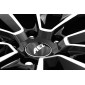 10.5x21 ET43 - LK5/112 ML66.6 AEZ Leipzig black polished