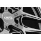 10x21 ET28 - LK5/112 ML70.1 Dotz Lagunaseca gunmetal