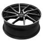 8x19 ET45 - LK5/108 ML70.1 Dotz Spa black polished