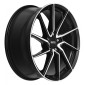 8x18 ET35 - LK5/112 ML70.1 Dotz Spa black polished