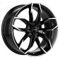 6.5x17 ET32 - LK4/108 ML65.1 Rial Lucca diamant-schwarz frontpoliert