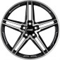 8x18 ET45 - LK5/114.3 ML66.1 CMS C29 diamond black gloss