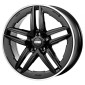 8x19 ET27 - LK5/112 ML66.5 CMS C29-Aero diamond rim black