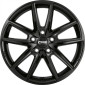 6.5x16 ET40 - LK5/100 ML57.1 CMS C30 complete black gloss